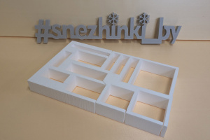 Ложементы для адвент-календарей из пенопласта