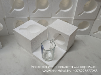 Упаковка из пенопласта для керамики